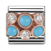 Nomination Link - 430307-04 - Cluster with Turquoise Nomination Link - 430307-04 - Cluster with Turquoise