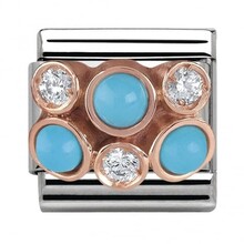 Nomination Link - 430307-04 - Cluster with Turquoise