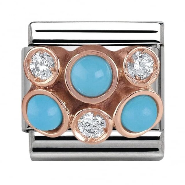 Nomination Link - 430307-04 - Cluster with Turquoise Nomination Link - 430307-04 - Cluster with Turquoise