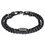 iXXXi Men iXXXi Men Bracelet Riley Zwart One Size