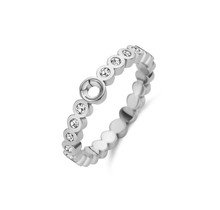 Melano Twisted Wave CZ Ring