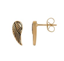 iXXXi Jewelry Ear studs Angel Wings - Goudkleurig