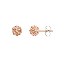 iXXXi Jewelry  Ear studs Ball - Rosé