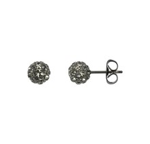 iXXXi Jewelry  Ear studs Ball - Zwart