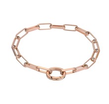 iXXXi Jewelry Armband Square Chain - Rosé