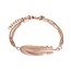 iXXXi Jewelry iXXXi Jewelry Armband Feather - Rosé