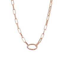 iXXXi Jewelry Ketting Square Chain - Rosé