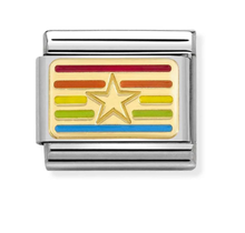 Nomination Link - 030263-23- Classic PLATES - Rainbow Star Flag