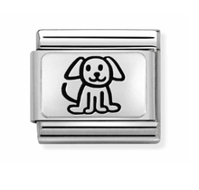 Nomination Link - 330109-52 - Classic OXYDISED PLATES - Puppy