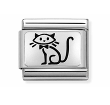 Nomination Link - 330109-53 - Classic OXYDISED PLATES - Kitten