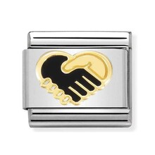 Nomination Link - 030272-57 - Classic SYMBOLS - Heart Handshake