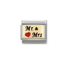 Nomination Link - 030284-53- Classic PLATES - Mr and Mrs with Heart