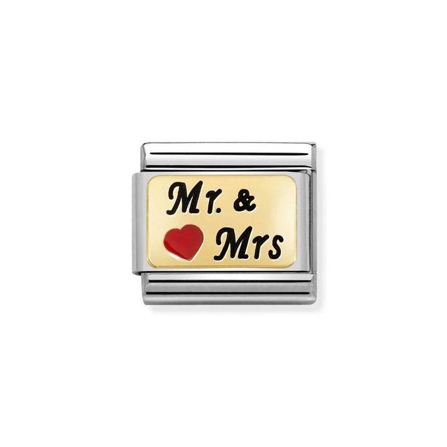 Nomination Link - 030284-53- Classic PLATES - Mr and Mrs with Heart