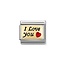 Nomination NOMINATION COMPOSABLE CLASSIC PLATES I LOVE YOU 030284/55