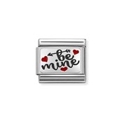 Nomination Link - 330208-52 - Classic CL OXIDIZED PLATES - Be Mine with Hearts Nomination Link - 330208-52 - Classic CL OXIDIZED PLATES - Be Mine with Hearts