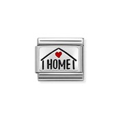 Nomination Link - 330208-54 - Classic CL OXIDIZED PLATES - Home with Heart Nomination Link - 330208-54 - Classic CL OXIDIZED PLATES - Home with Heart