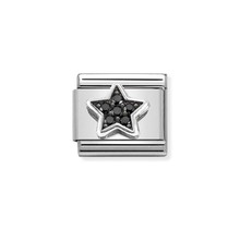 Nomination Link - 330323-10 - Classic CL SYMBOLS OX - Black Star