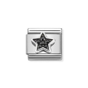 Nomination Link - 330323-10 - Classic CL SYMBOLS OX - Black Star
