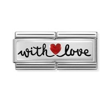 Nomination Link - 330721-09 - Classic DOUBLE SYMBOLS - With Love