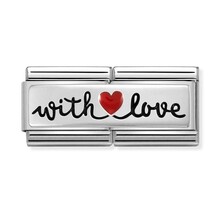 Nomination Link - 330721-09 - Classic DOUBLE SYMBOLS - With Love