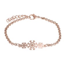 iXXXi Jewelry Armband Snowflake Rosé