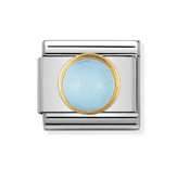 Nomination Link - 030502-06- Classic OVAL HARD STONES - Turquoise Nomination Link - 030502-06- Classic OVAL HARD STONES - Turquoise