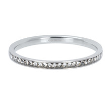 iXXXi Jewelry Vulring Zirconia Crystal 2 mm Zilverkleurig