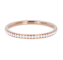 iXXXi Jewelry Vulring White Stone 2 mm Rosé