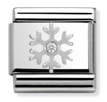 Nomination Link - 330313/02 - Classic CHRISTMAS - White Snowflake