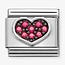 Nomination Nomination Link - 330323-06 - Classic CL SYMBOLS OX - Fuchsia Heart