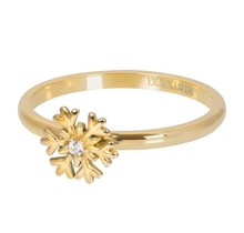 iXXXi Jewelry Vulring 2mm Snowflake Goud