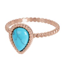 iXXXi Jewelry Vulring Magic Turquoise 2mm Rosé