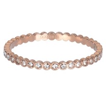 iXXXi Jewelry Vulring Small Circle Stone 2mm Rosé