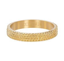 iXXXi Jewelry Vulring Caviar 4mm Goudkleurig