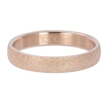 iXXXi Jewelry Vulring Sandblasted 4mm Rosé