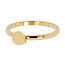 iXXXi Jewelry iXXXi Jewelry Vulring Symbol Heart Goudkleurig 2mm