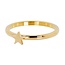 iXXXi Jewelry iXXXi Jewelry Vulring Symbol Star Goudkleurig 2mm