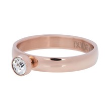 iXXXi Jewelry Vulring Zirconia 1 Stone Cristal Rosé 4mm