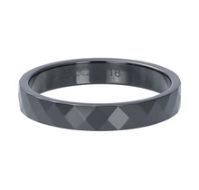 iXXXi Jewelry Vulring Ceramic Facet 4mm Zwart