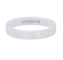 iXXXi Jewelry Vulring Ceramic Facet White 4mm
