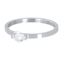 iXXXi Jewelry Vulring Mini Glamour Stone 2mm Zilverkleurig