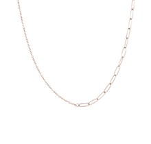 iXXXi Jewelry Ketting Square Slim Rosé