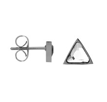 iXXXi Jewelry Ear studs Expression Triangle Zilverkleurig