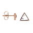 iXXXi Jewelry iXXXi Jewelry Ear studs Expression Triangle Rosé