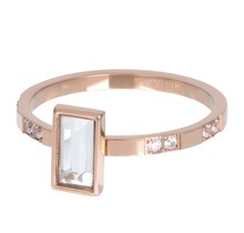iXXXi Jewelry Vulring Expression Rectangle 2mm Rosé
