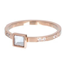 iXXXi Jewelry Vulring Expression Square 2mm Rosé
