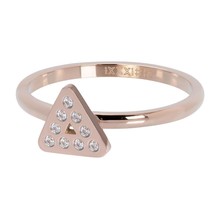 iXXXi Jewelry Vulring Design Triangle 2mm Rosé