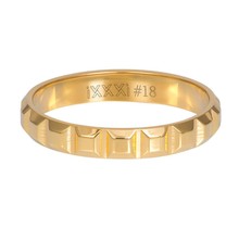 iXXXi Jewelry Vulring Art 4mm Goudkleurig
