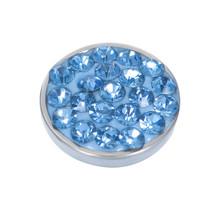 iXXXi Jewelry Top Part Light Sapphire Stone Zilverkleurig
