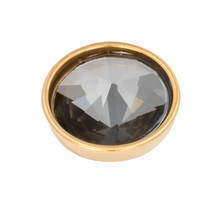 iXXXi Jewelry Top Part Pyramid Black Diamond Goudkleurig